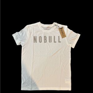 NOBULL Kids White Short Sleeve Tee
